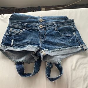 jean overalls, size 3